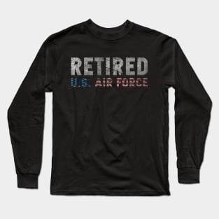 Retired Air Force Long Sleeve T-Shirt